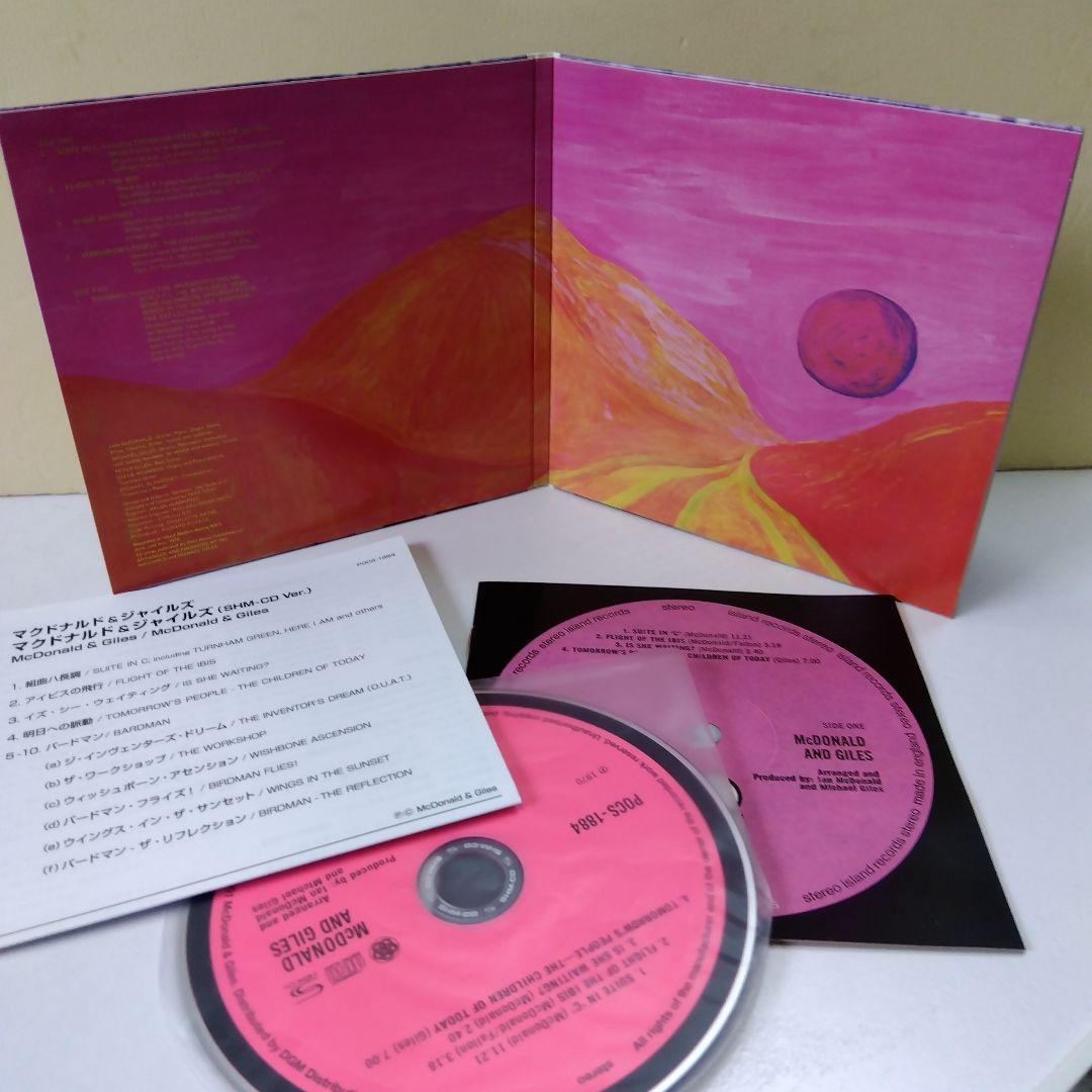 McDonald & Giles CD SHM-CD Paper Sleeve Remastered 2001 Limited | Japansoundstore