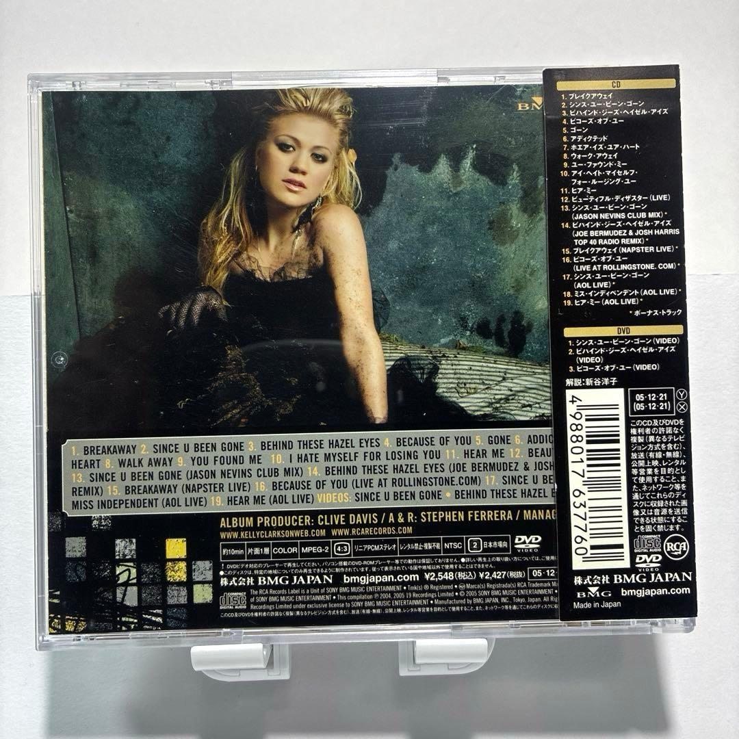 Kelly Clarkson Breakaway Special Edition CD+DVD Japan Press with OBI 2005