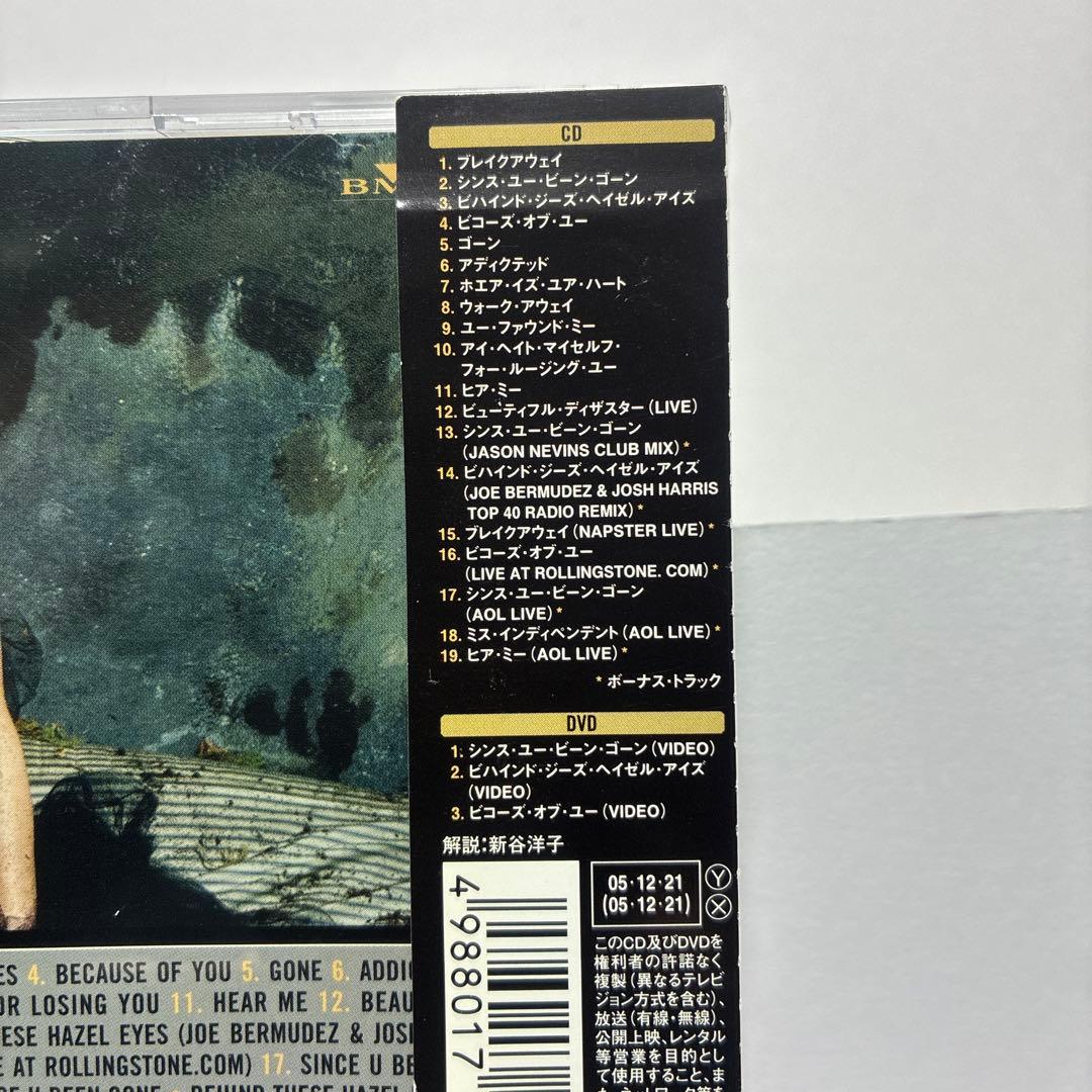 Kelly Clarkson Breakaway Special Edition CD+DVD Japan Press with OBI 2005