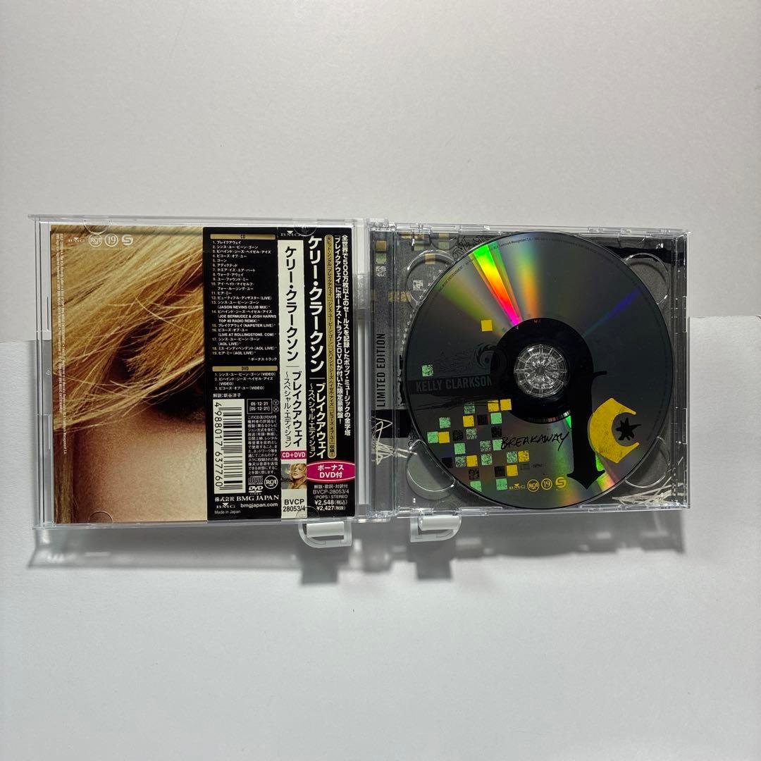 Kelly Clarkson Breakaway Special Edition CD+DVD Japan Press with OBI 2005