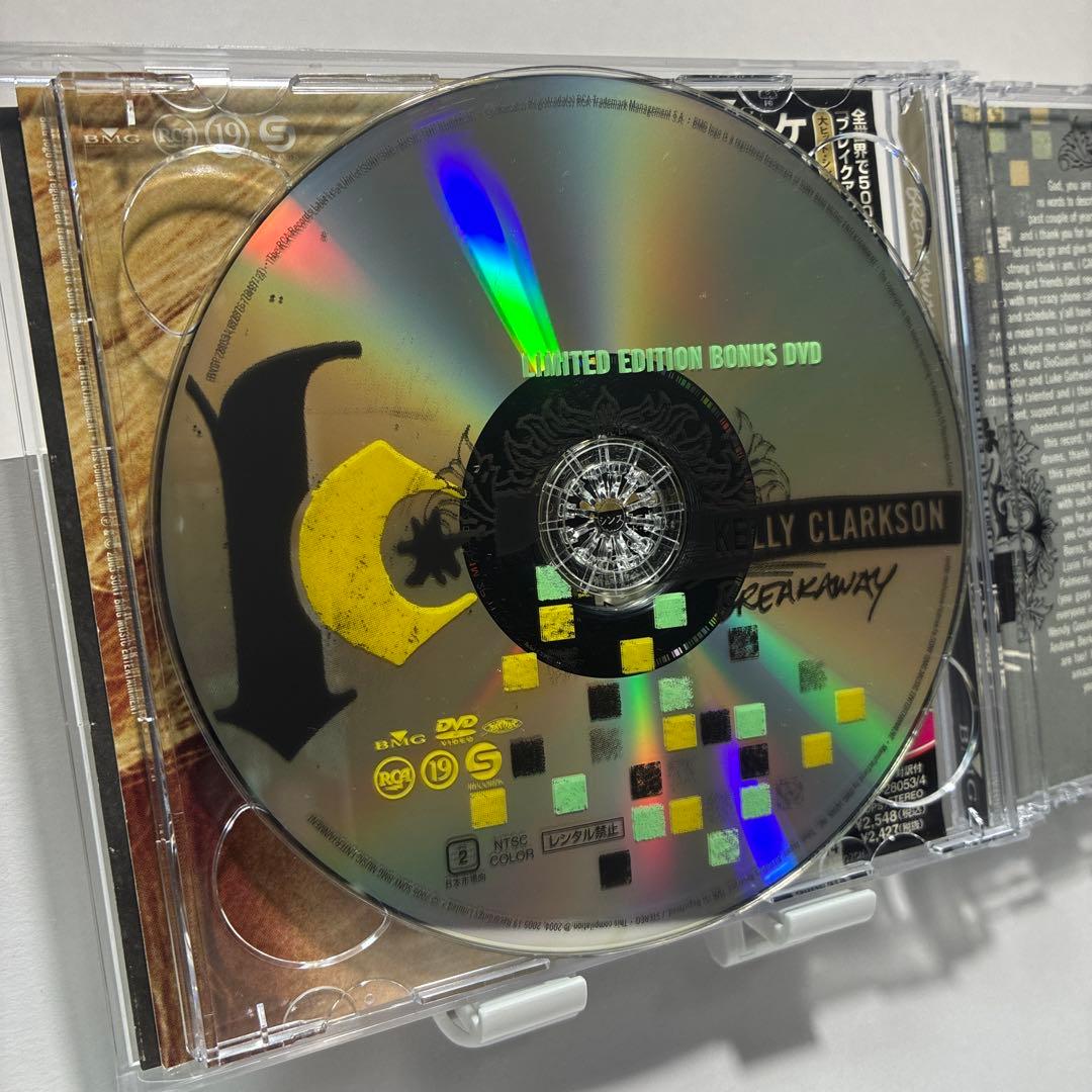 Kelly Clarkson Breakaway Special Edition CD+DVD Japan Press with OBI 2005