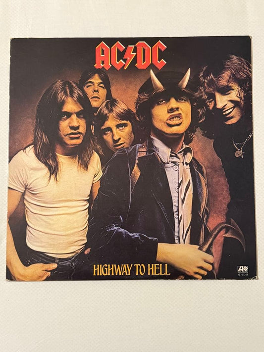 AC/DC Highway To Hell Vinyl LP 1979 Japan Pressing Warner-Pioneer P-10719A