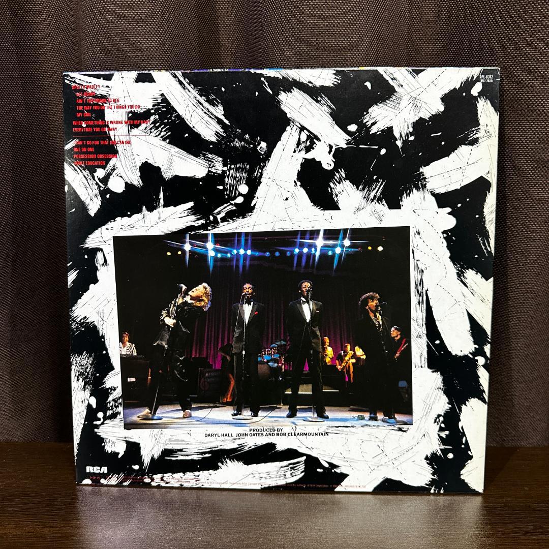Daryl Hall & John Oates Live At The Apollo Vinyl LP Japan Pressing With Insert