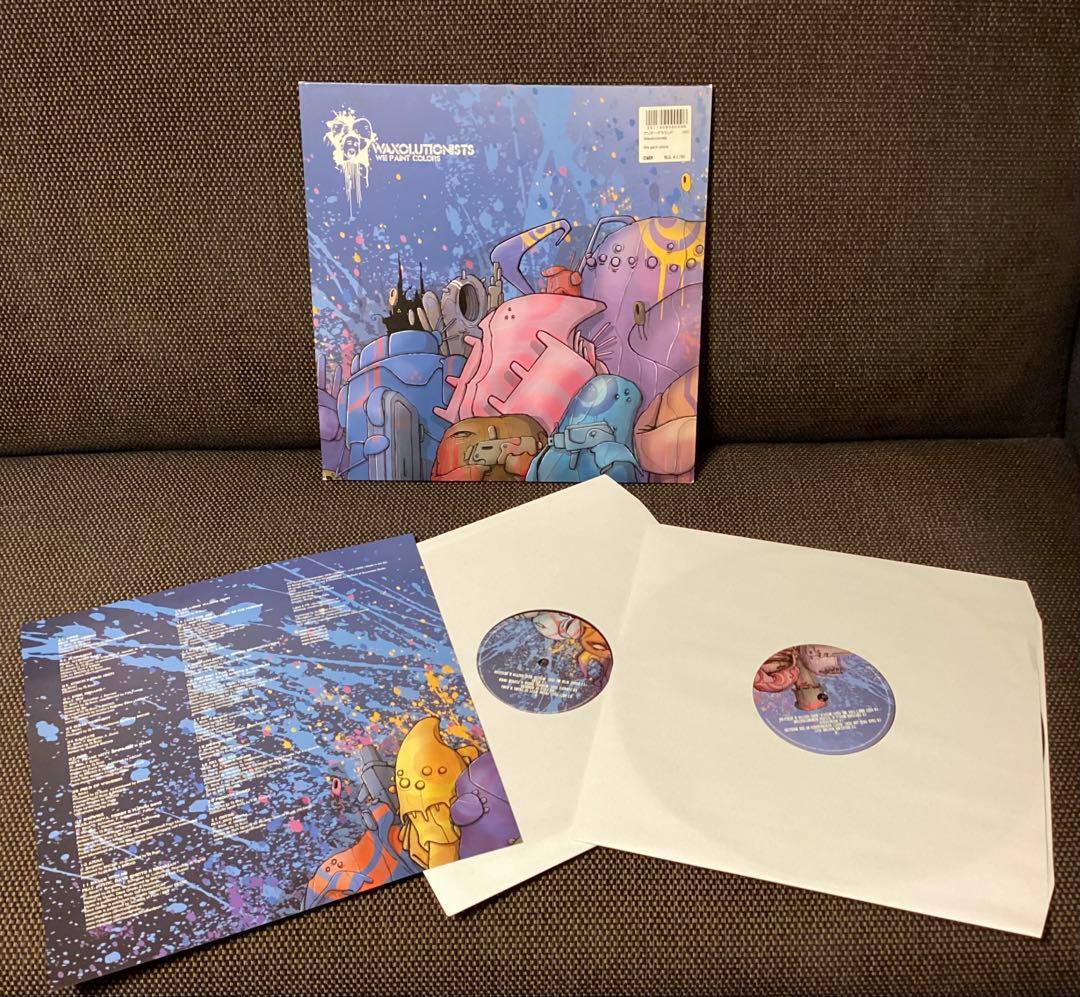 Waxolutionists - We Paint Colors 2LP Underground Hip Hop Japan Import