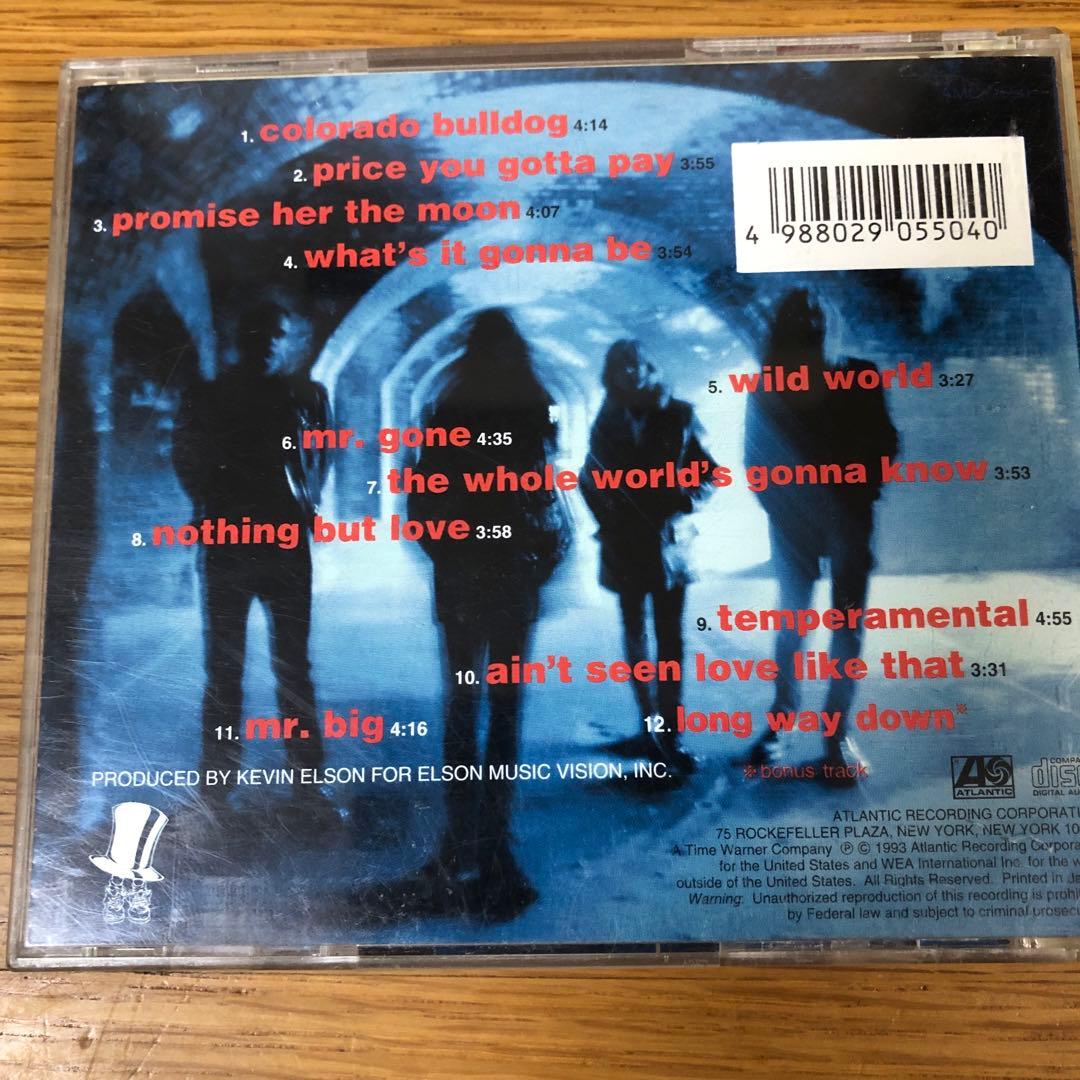 MR. BIG - Bump Ahead CD Japan Press with OBI Limited Edition 1993