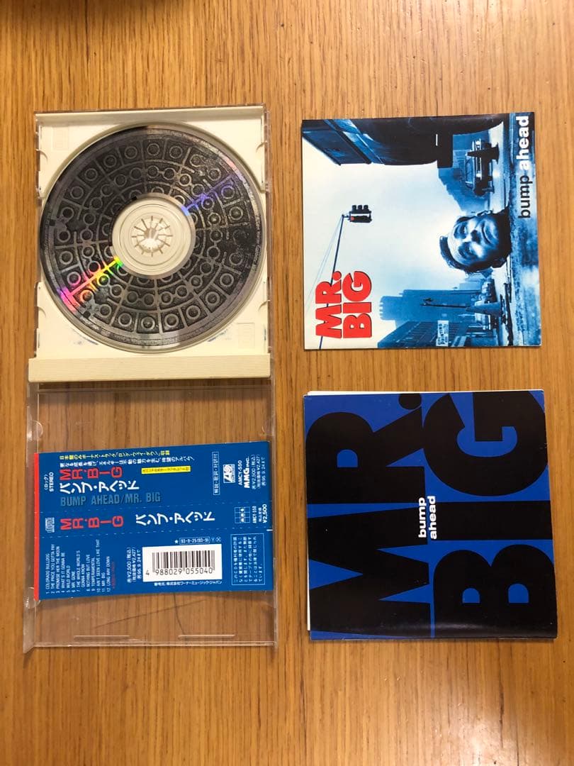 MR. BIG - Bump Ahead CD Japan Press with OBI Limited Edition 1993