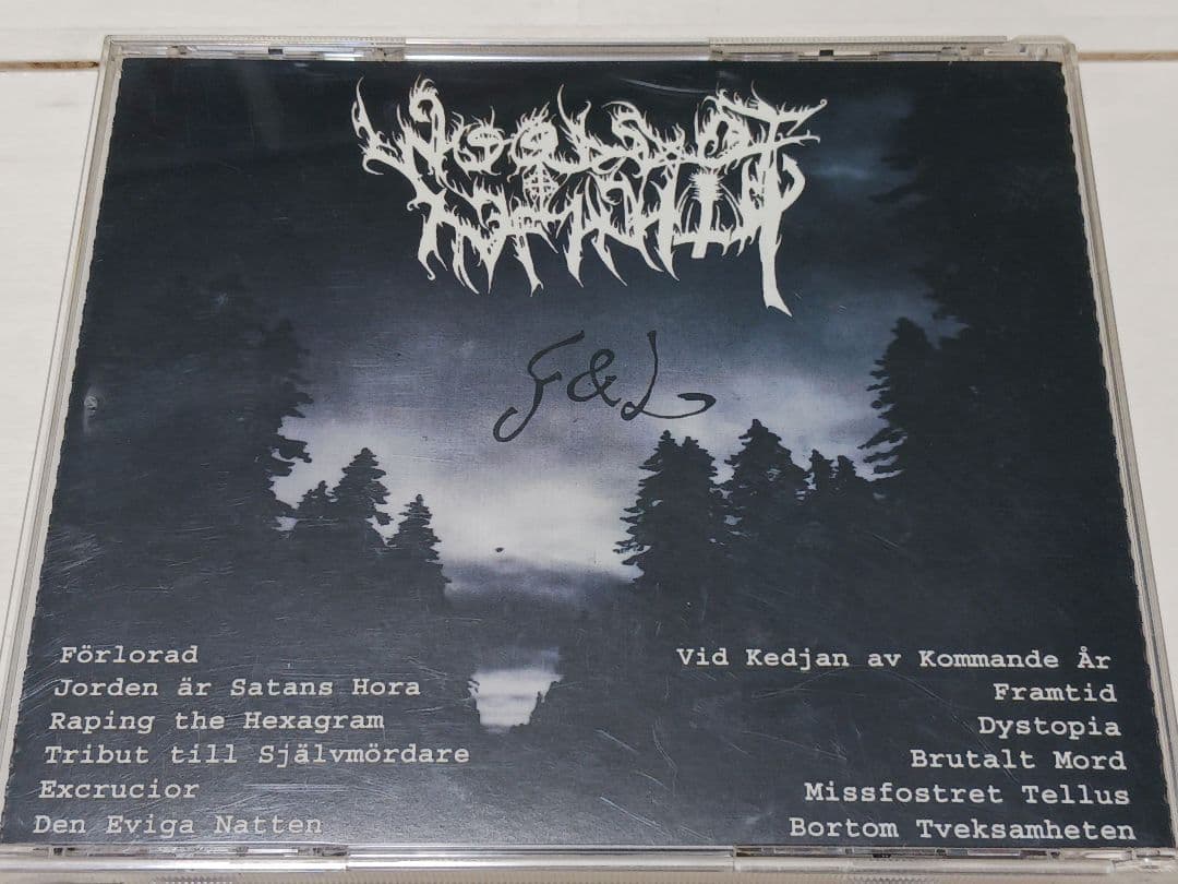 Woods Of Infinity - Original Full-Length CD - Limited Edition 600 Copies