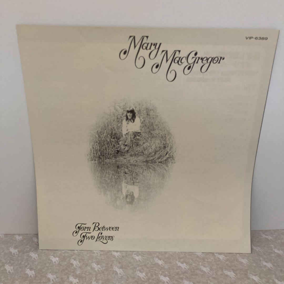 Mary MacGregor - Torn Between Two Lovers LP Japan Original w/ Obi Vinyl Record