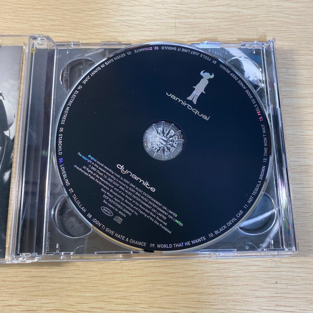 Jamiroquai Dynamite CD+DVD Japan Press Limited Edition 2005