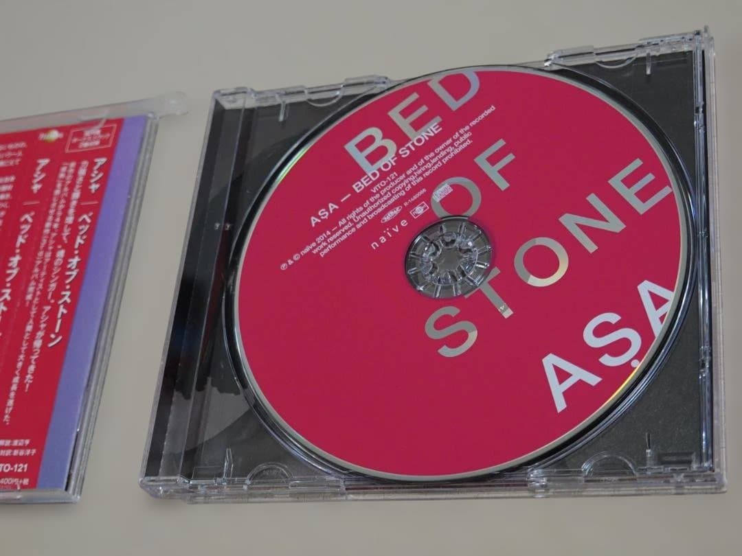 Aṣa Bed Of Stone Japan Press CD 14 Tracks with OBI 2014 Limited Bonus Tracks