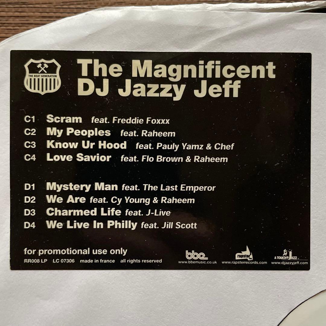 DJ Jazzy Jeff - The Magnificent 2LP Vinyl Record Promotional Copy BBE Records