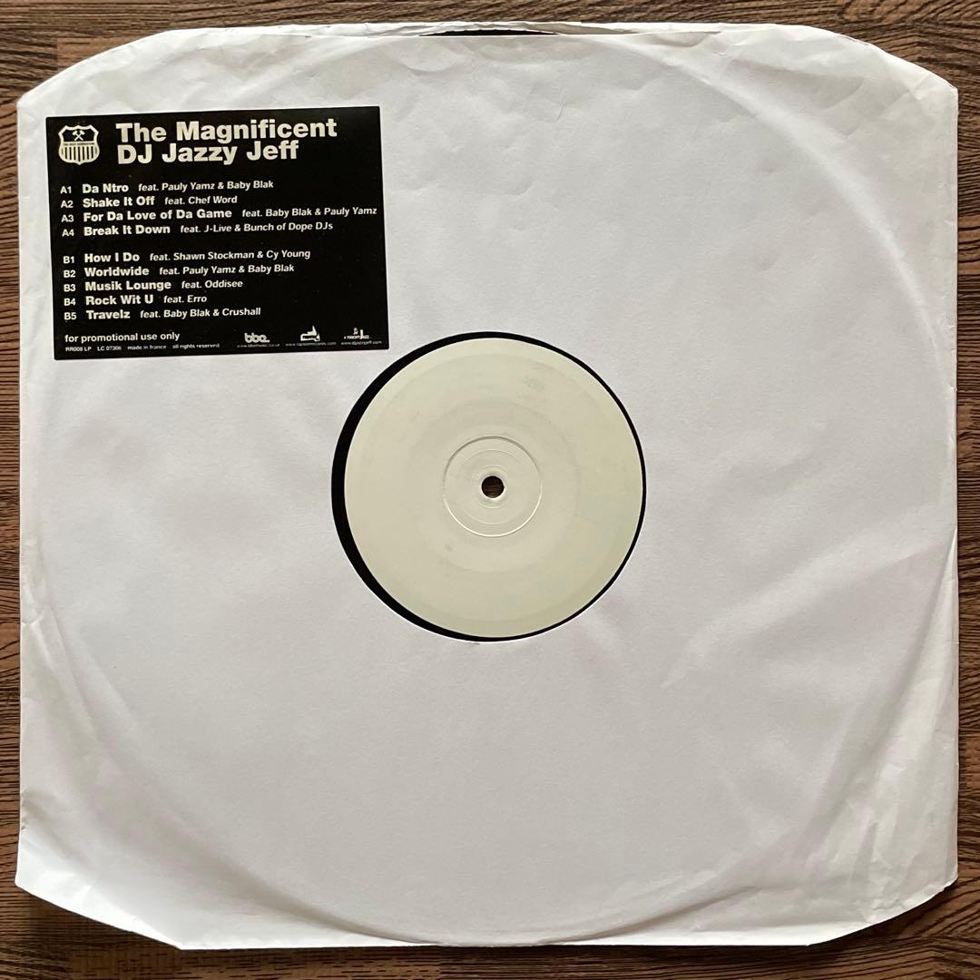 DJ Jazzy Jeff - The Magnificent 2LP Vinyl Record Promotional Copy BBE Records