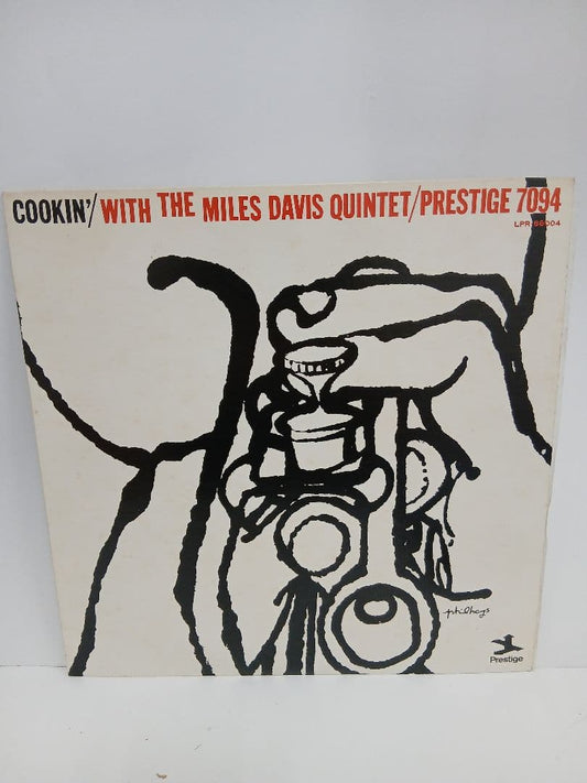 The Miles Davis Quintet Cookin' Vinyl LP Prestige 7094 Hard Bop Jazz