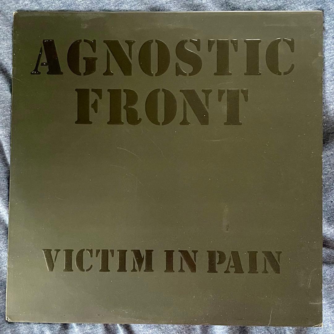 Agnostic Front - Victim in Pain LP Vinyl Record NYHC Combat Core 1986