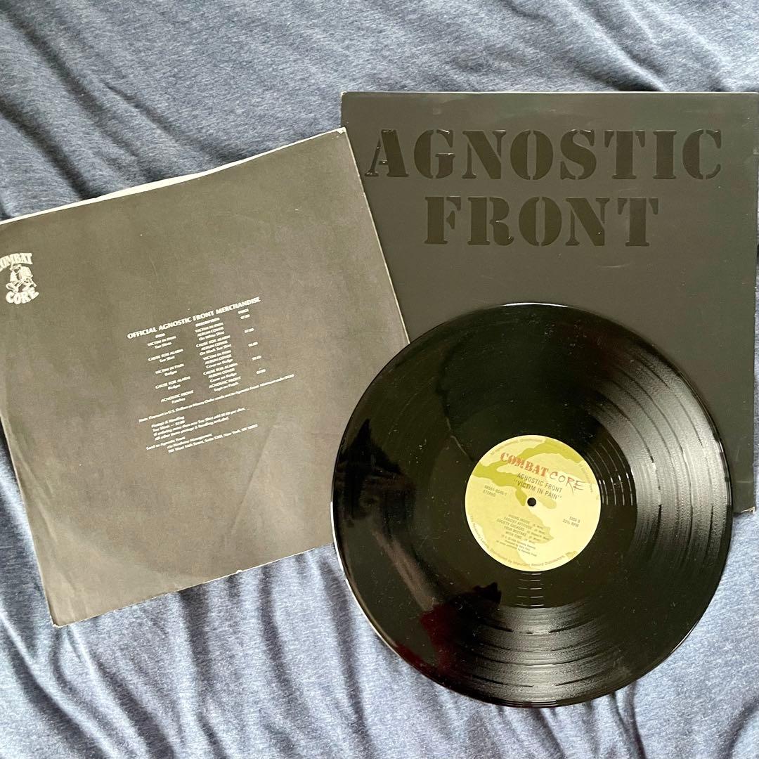 Agnostic Front - Victim in Pain LP Vinyl Record NYHC Combat Core 1986