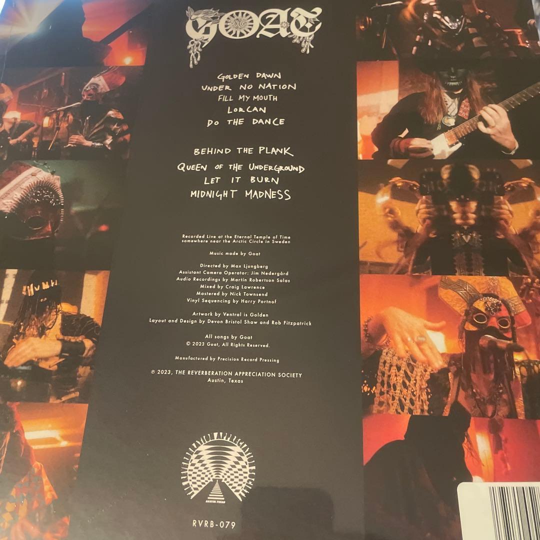 GOAT - Under No Nation LP Colored Vinyl 2023 Psychedelic Rock Import