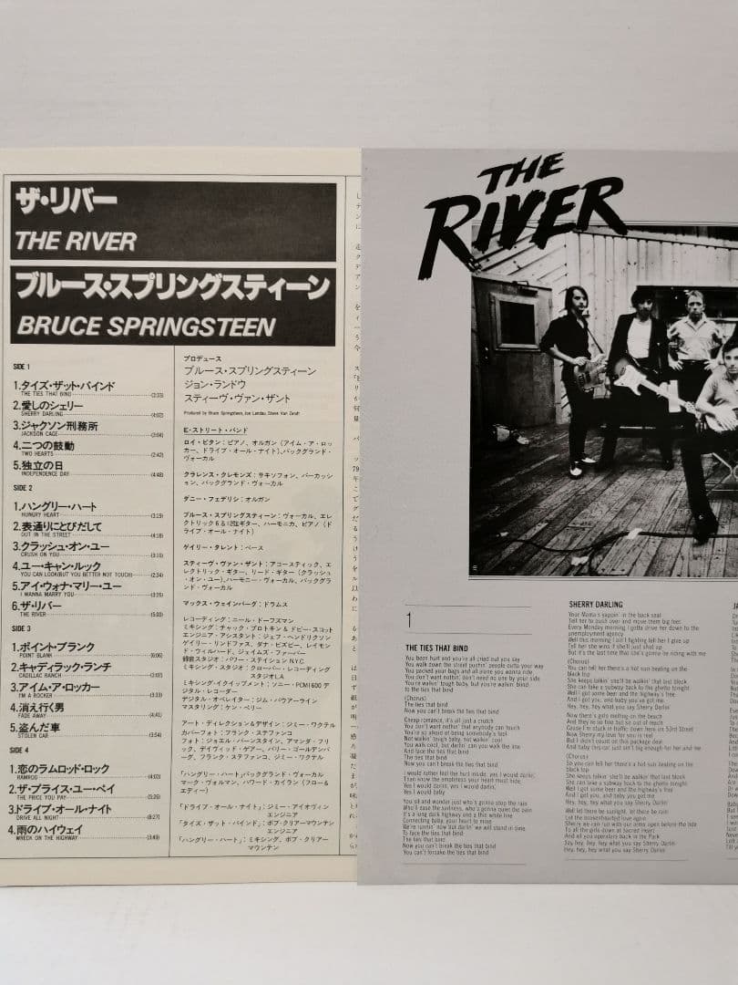 Bruce Springsteen The River 2LP Japan Vinyl 40AP 1960-61 w/ Obi & Shrink