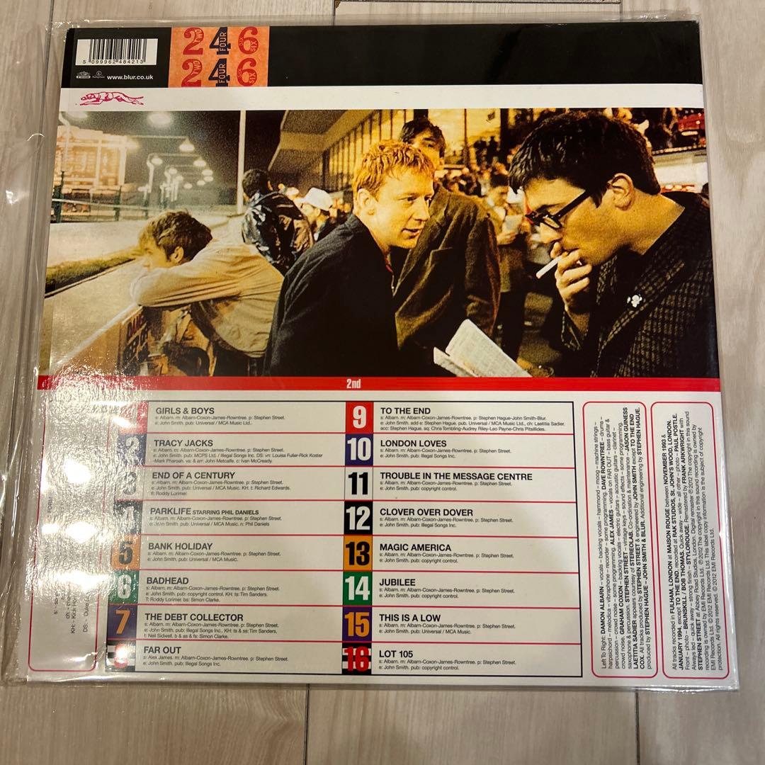 Blur - Parklife LP Vinyl Record, Britpop Classic, Food Records