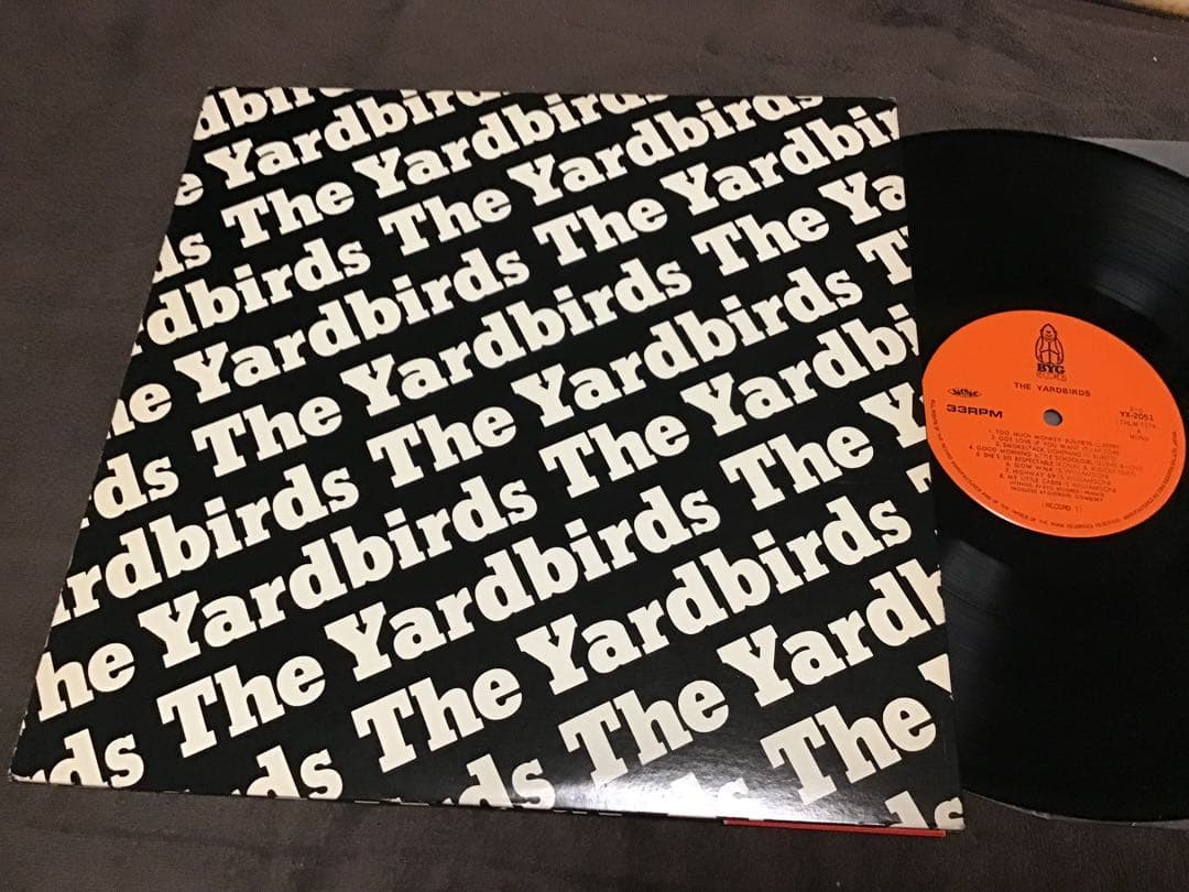 The Yardbirds Memorial Album 2LP Japan Only Compilation w/Poster Eric Clapton