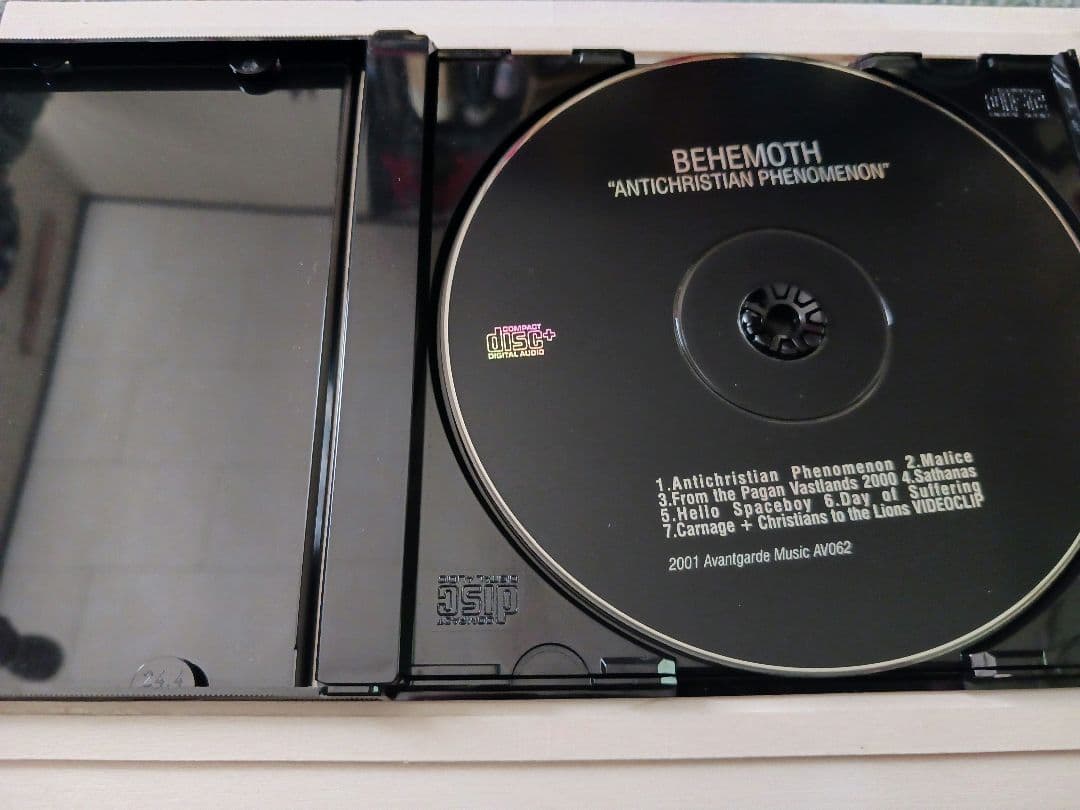 Behemoth EP Avantgarde Music Limited 1000 Black Plastic Case Used | Japansoundstore