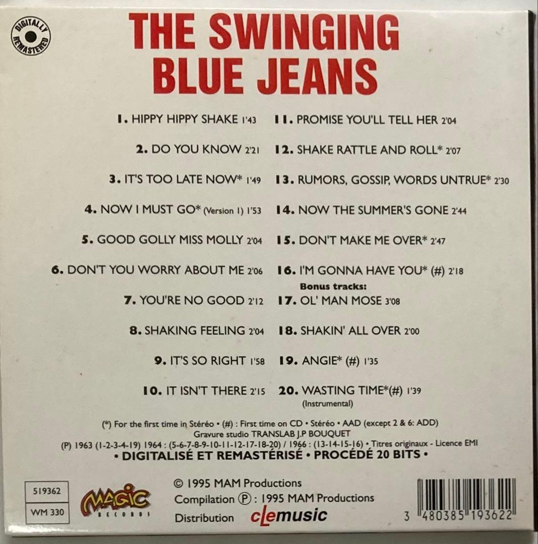 The Swinging Blue Jeans French 60's EP Collection CD Mini LP Style 1995 Import