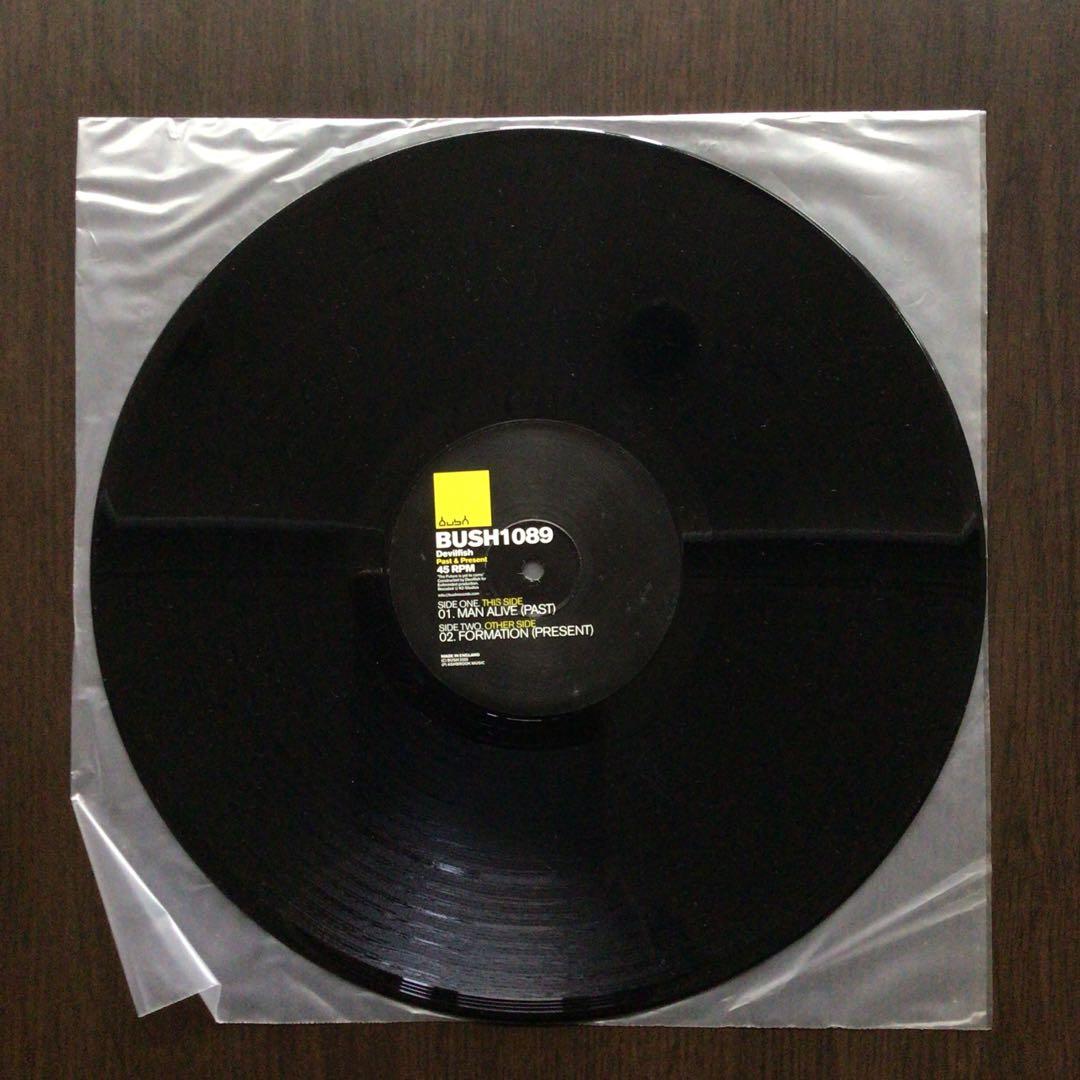 Devilfish - Past & Present 12" Vinyl Electronic Techno Bush Records
