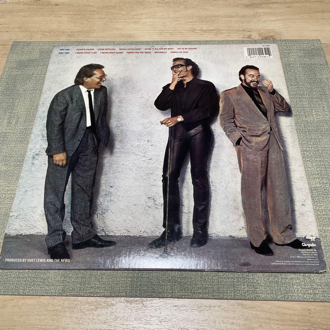 Huey Lewis & The News - FORE! Vinyl LP US Original Robert Ludwig Masterdisk