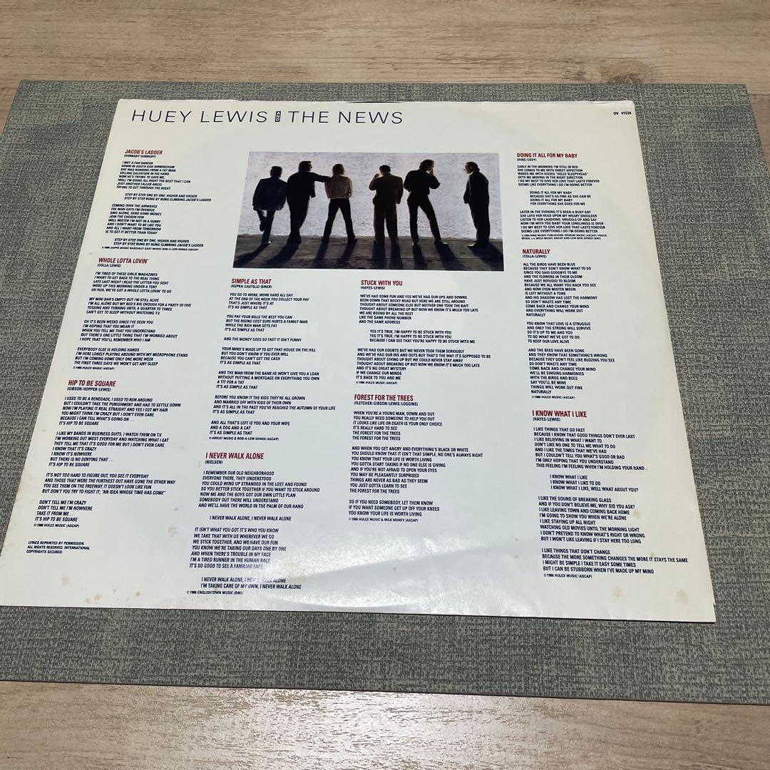 Huey Lewis & The News - FORE! Vinyl LP US Original Robert Ludwig Masterdisk