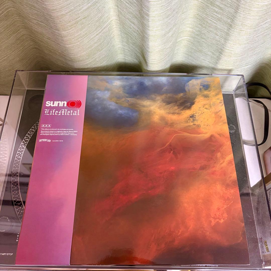 Sunn O))) Life Metal 2LP Vinyl Record Japan Edition With Obi AAA Analog Recordin