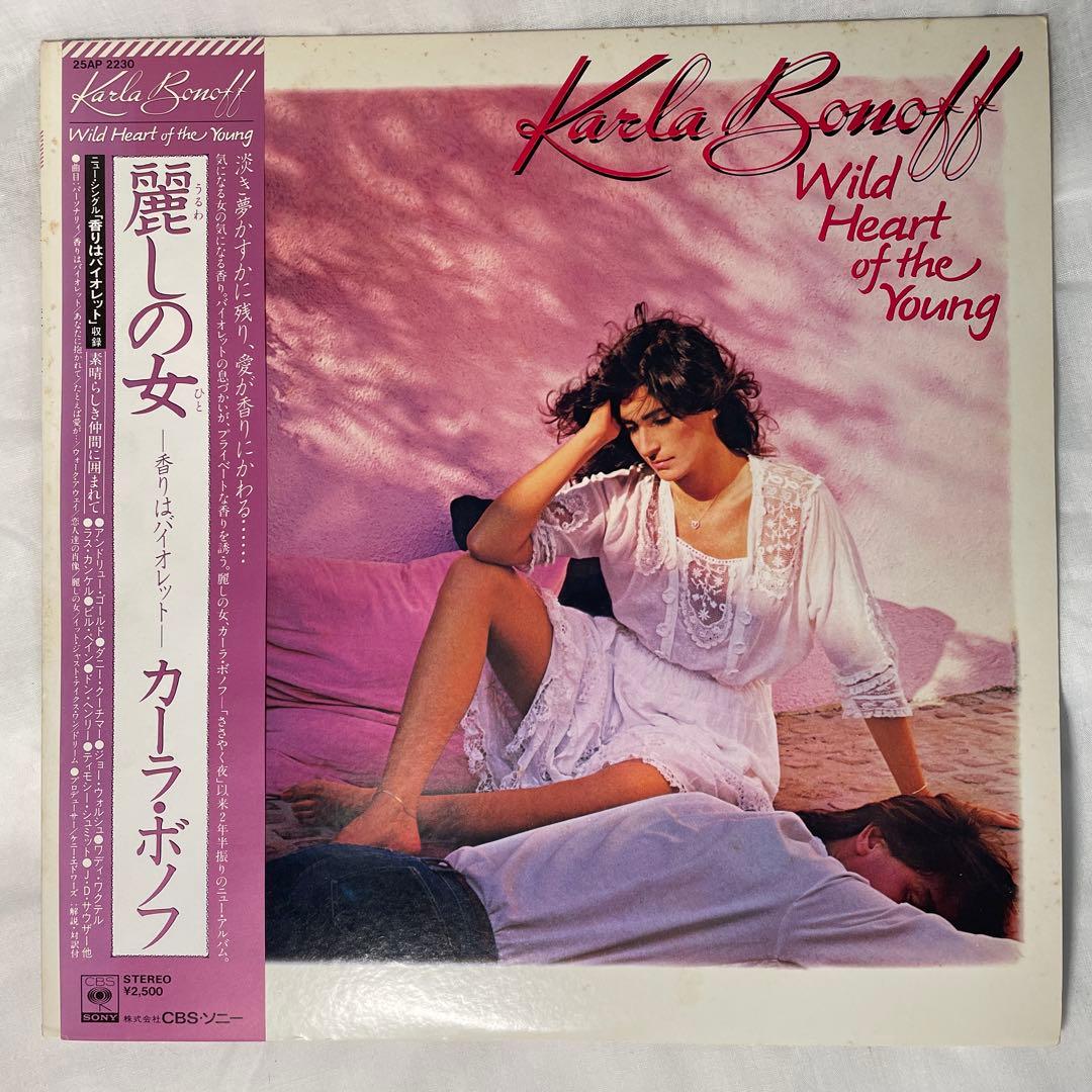 Karla Bonoff Wild Heart of the Young LP Vinyl Record CBS 1980s Used Near Mint | Japansoundstore