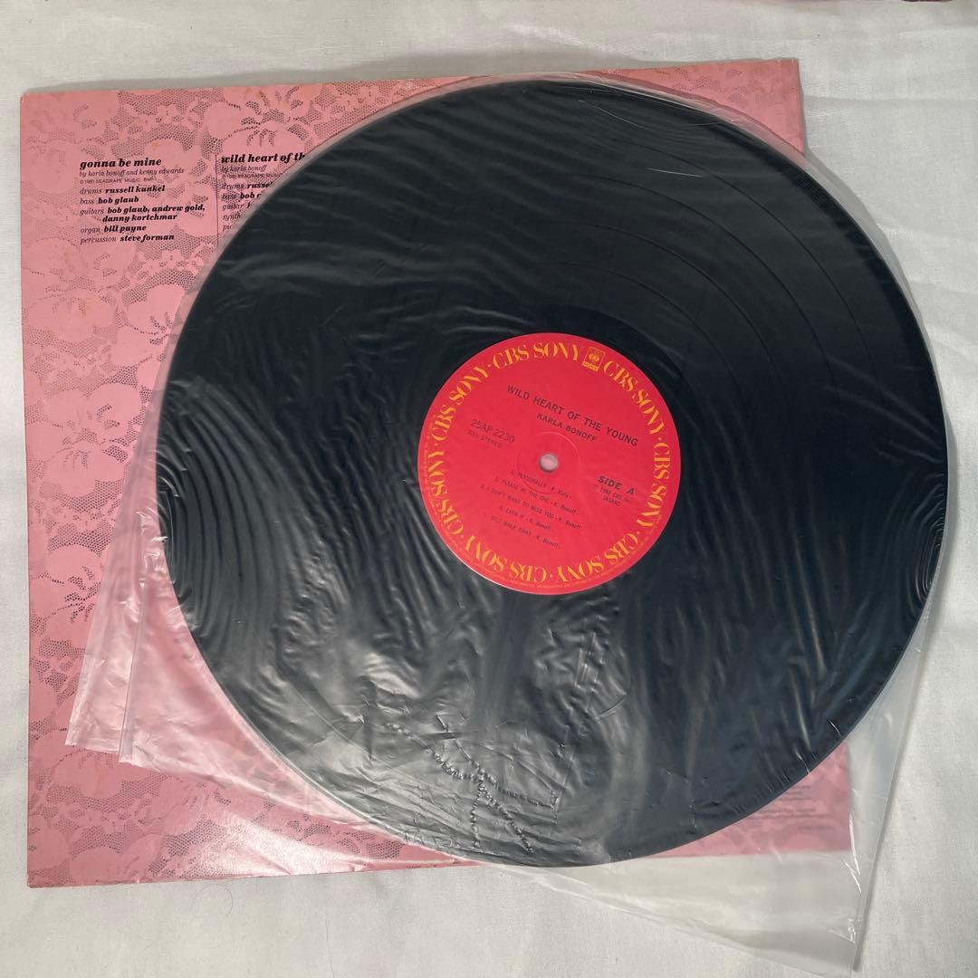 Karla Bonoff Wild Heart of the Young LP Vinyl Record CBS 1980s Used Near Mint | Japansoundstore