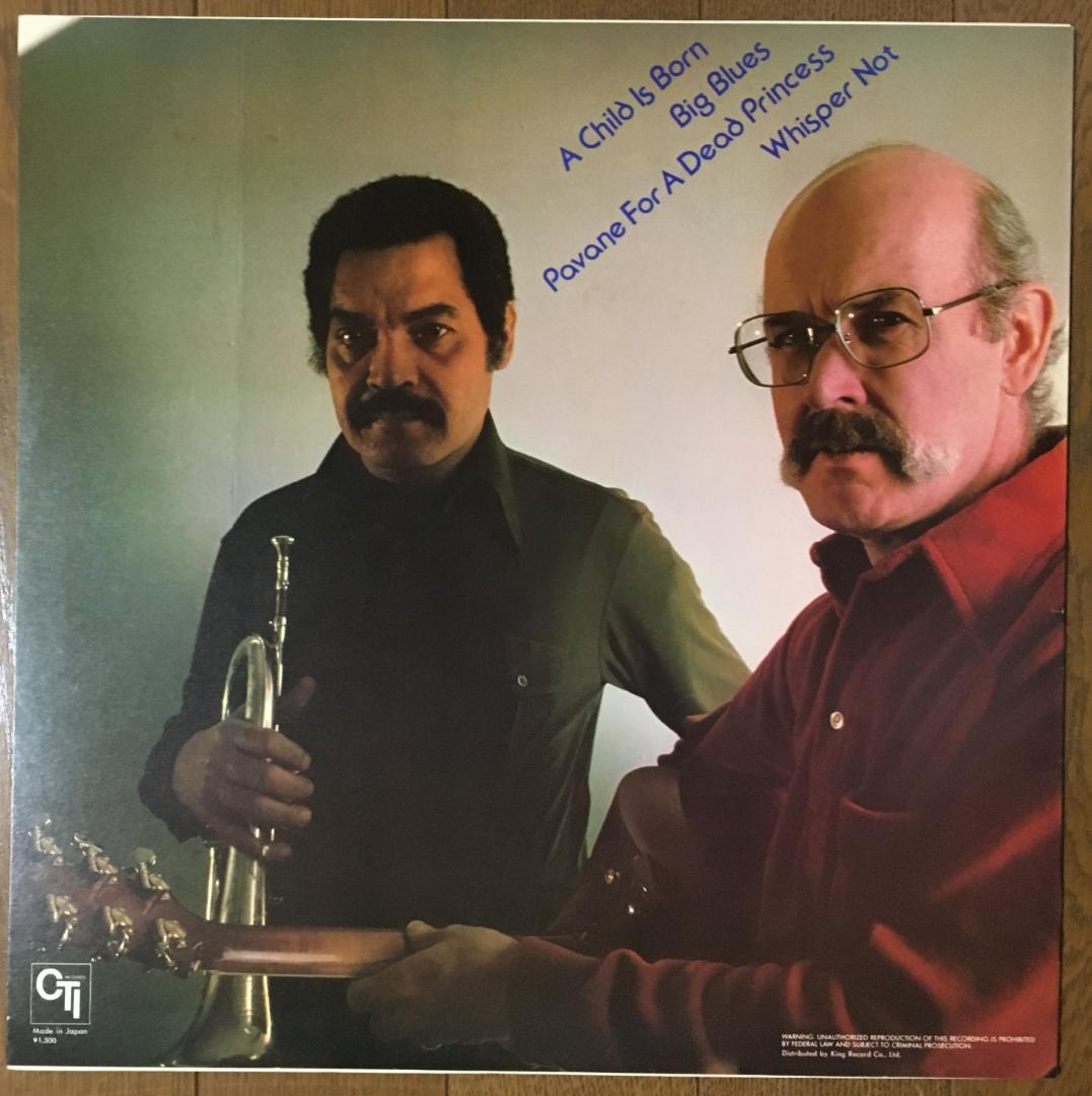 Art Farmer & Jim Hall - Big Blues LP Japan Jazz CTI 1979 Steve Gadd Vinyl