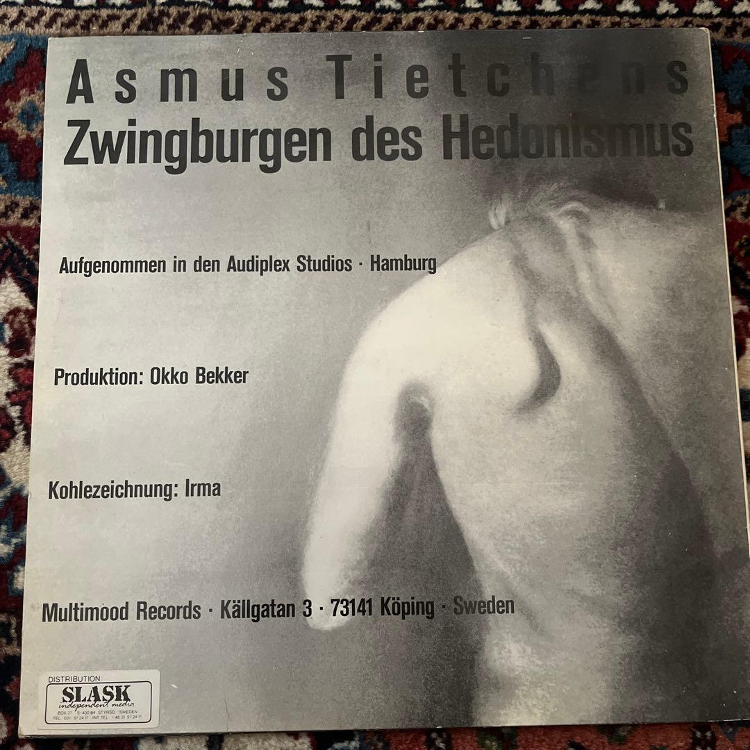 Asmus Tietchens Zwingburgen des Hedonismus Vinyl LP Experimental Industrial