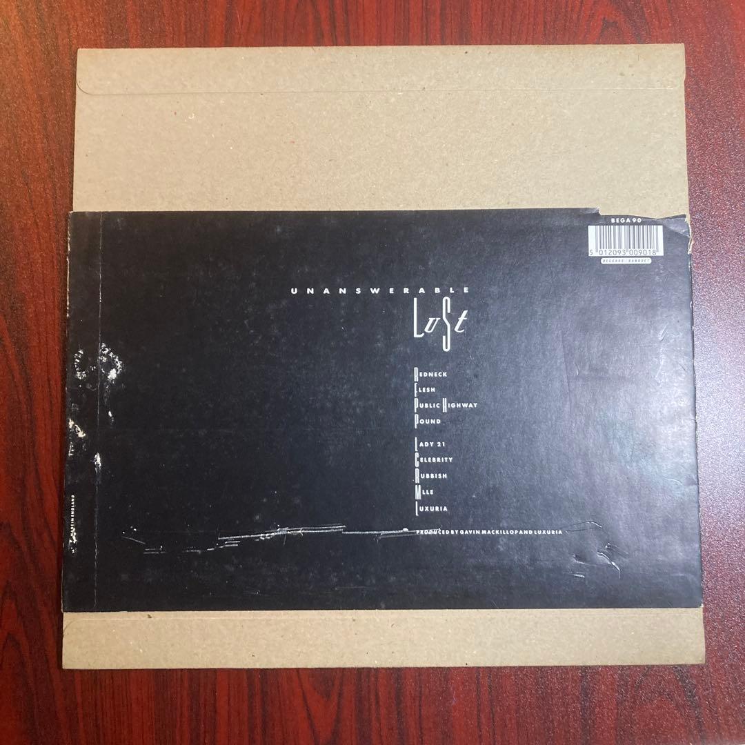 Luxuria - Unanswerable Lust LP 1988 Post-Punk Beggars Banquet UK Original