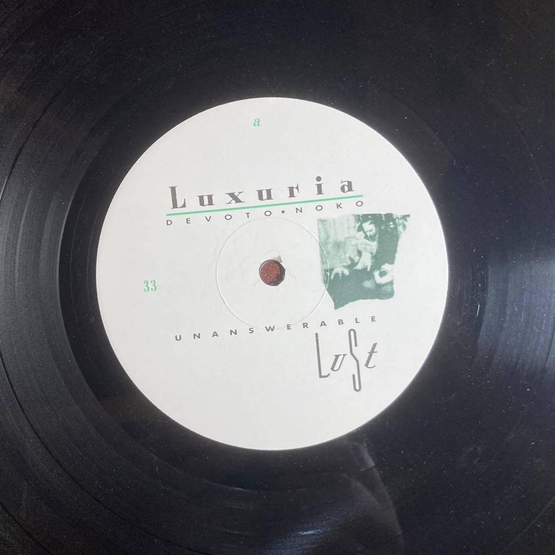Luxuria - Unanswerable Lust LP 1988 Post-Punk Beggars Banquet UK Original