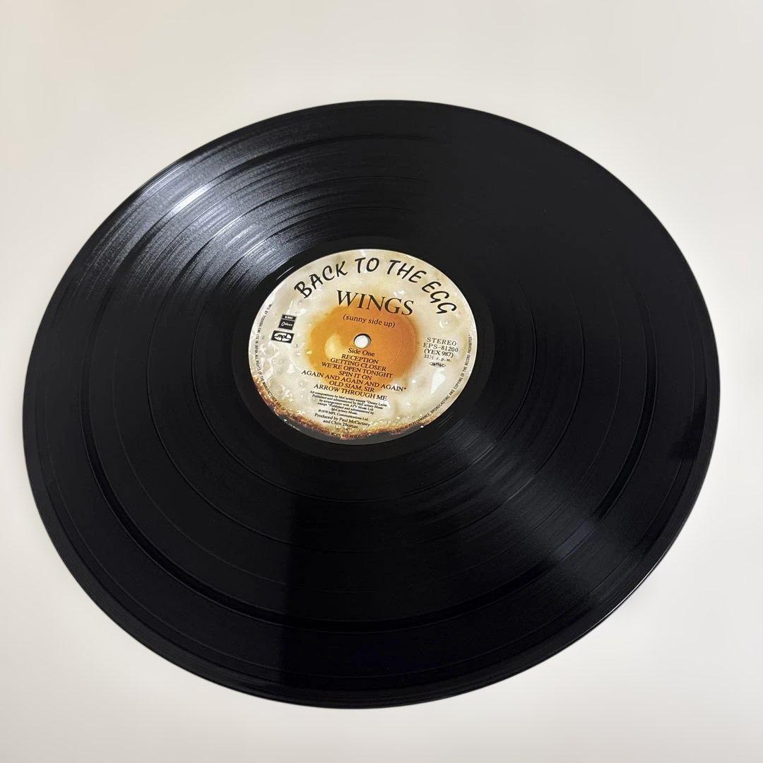 Wings - Back To The Egg LP 1979 Japan Pressing Paul McCartney Rock