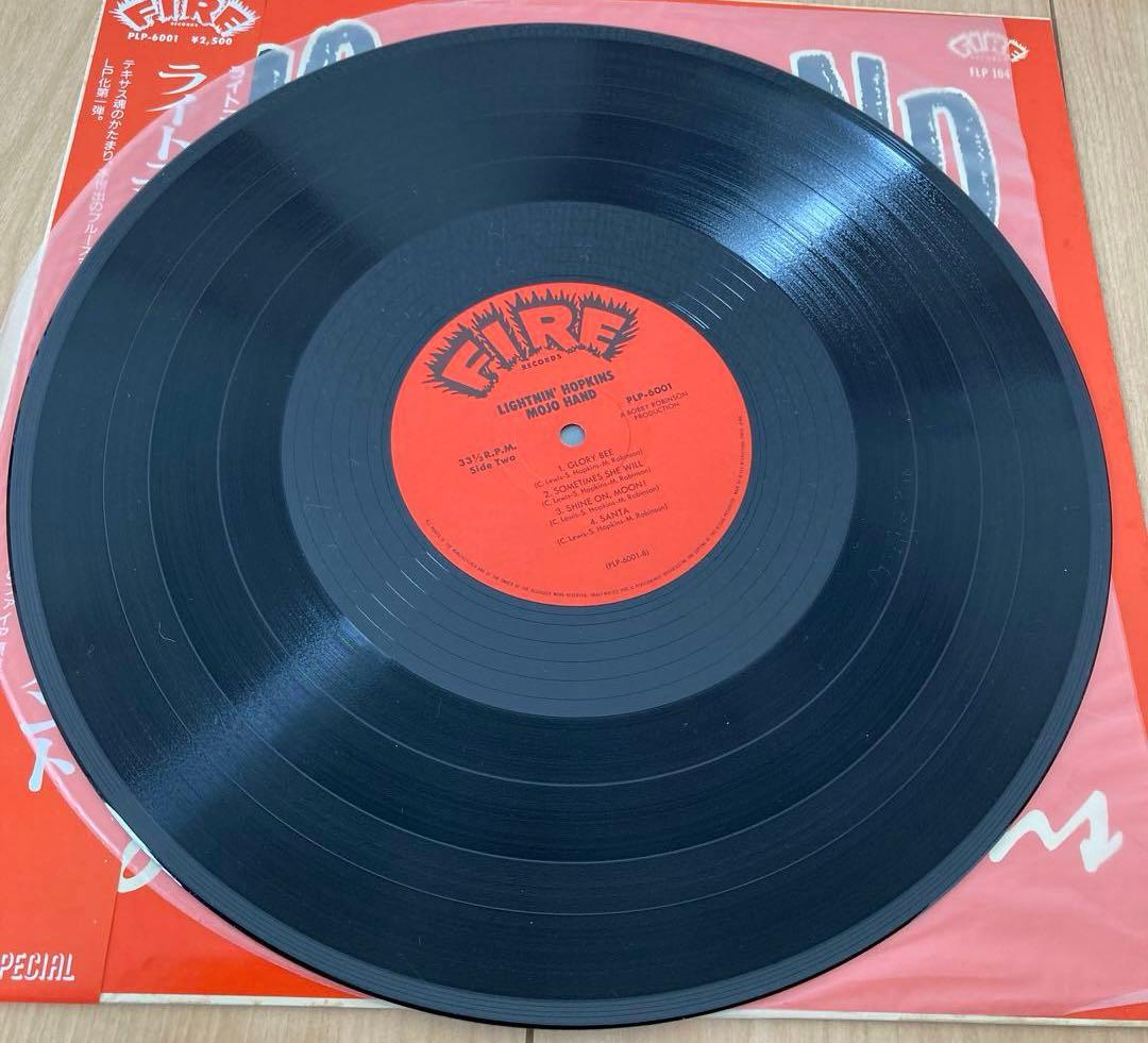 Lightnin' Hopkins Mojo Hand Vinyl LP P-Vine Special Japan Obi Blues Rare