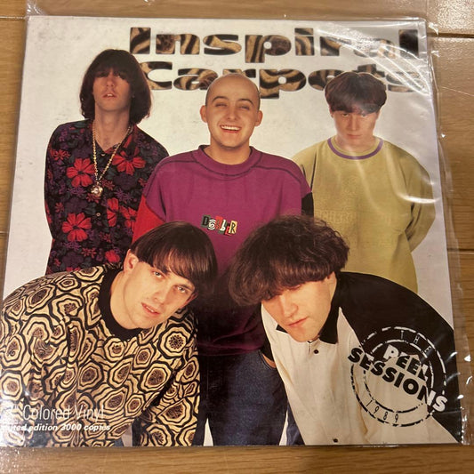 Inspiral Carpets Peel Sessions EP Limited Colored Vinyl 1991 Indie Manchester