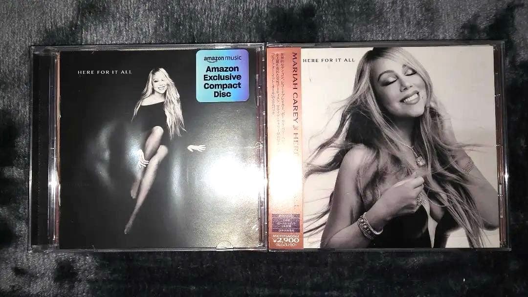 Mariah Carey Here for It All Japan CD Amazon Exclusive Edition with OBI