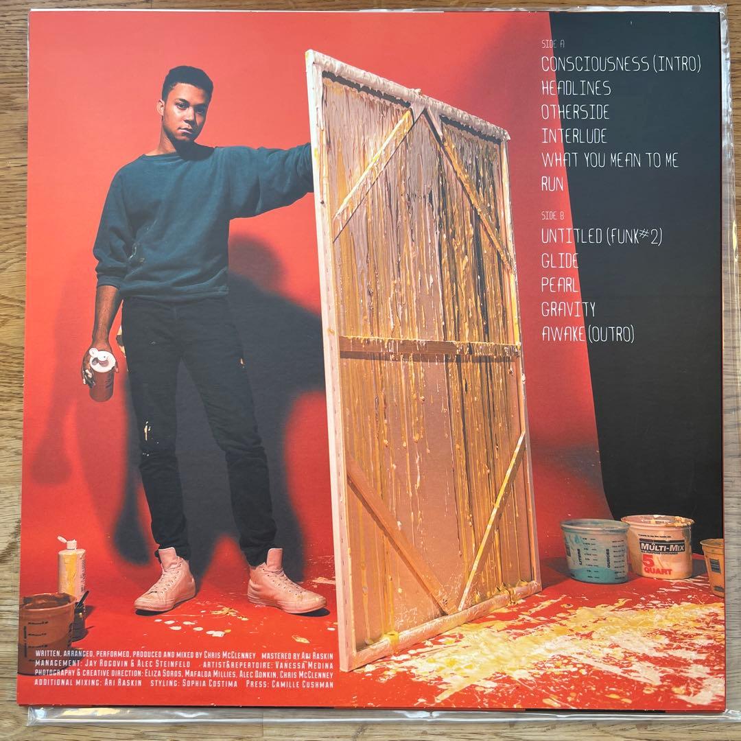 Chris McClenney - Portrait In Two LP Red Vinyl Record Modern Soul R&B