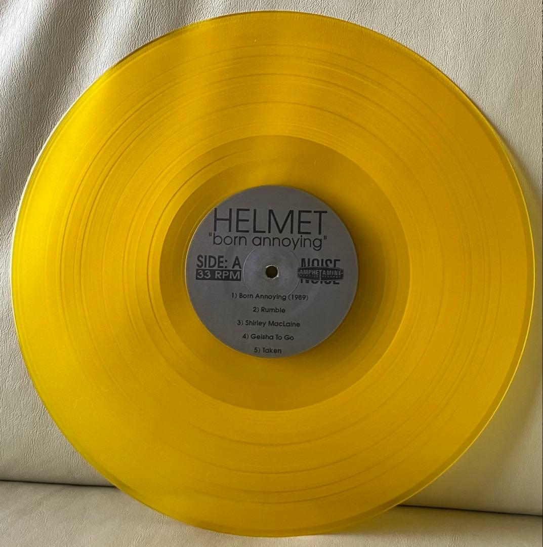 Helmet Born Annoying LP Yellow Vinyl Post-Hardcore Used | Japansoundstore
