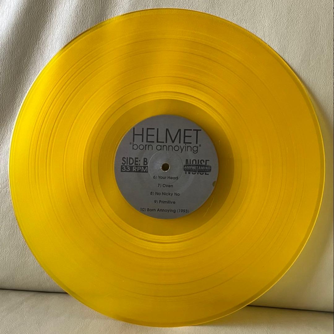 Helmet Born Annoying LP Yellow Vinyl Post-Hardcore Used | Japansoundstore
