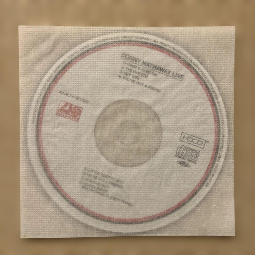 Donny Hathaway Live CD Japan Paper Sleeve Near Mint Rare | Japansoundstore