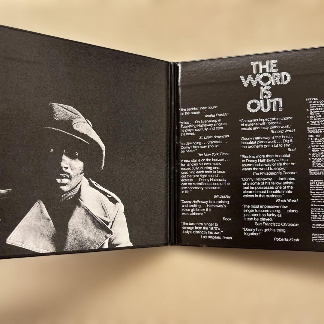 Donny Hathaway Live CD Japan Paper Sleeve Near Mint Rare | Japansoundstore