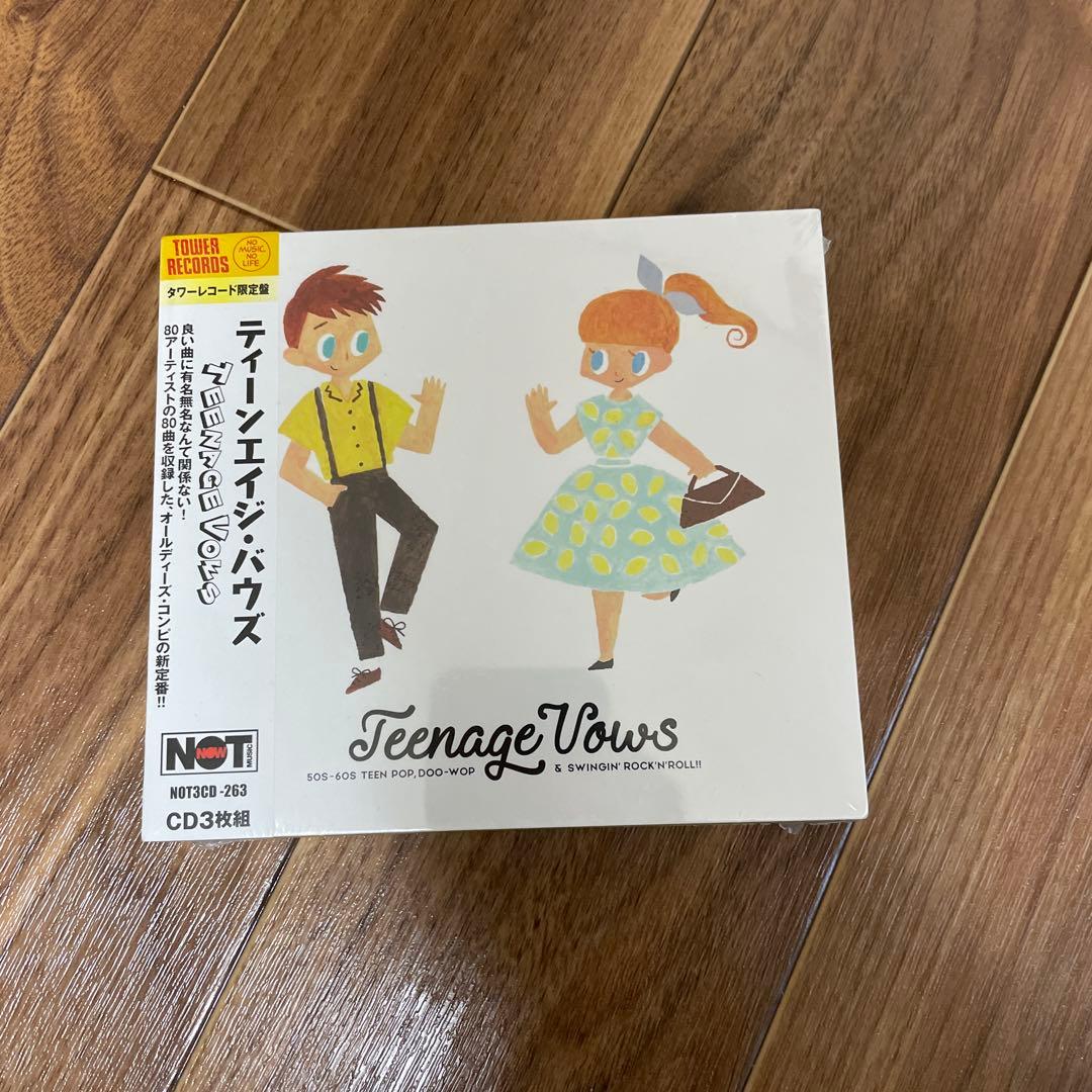 Various Artists Teenage Vows 3CD Japan Press Tower Records Limited Edition