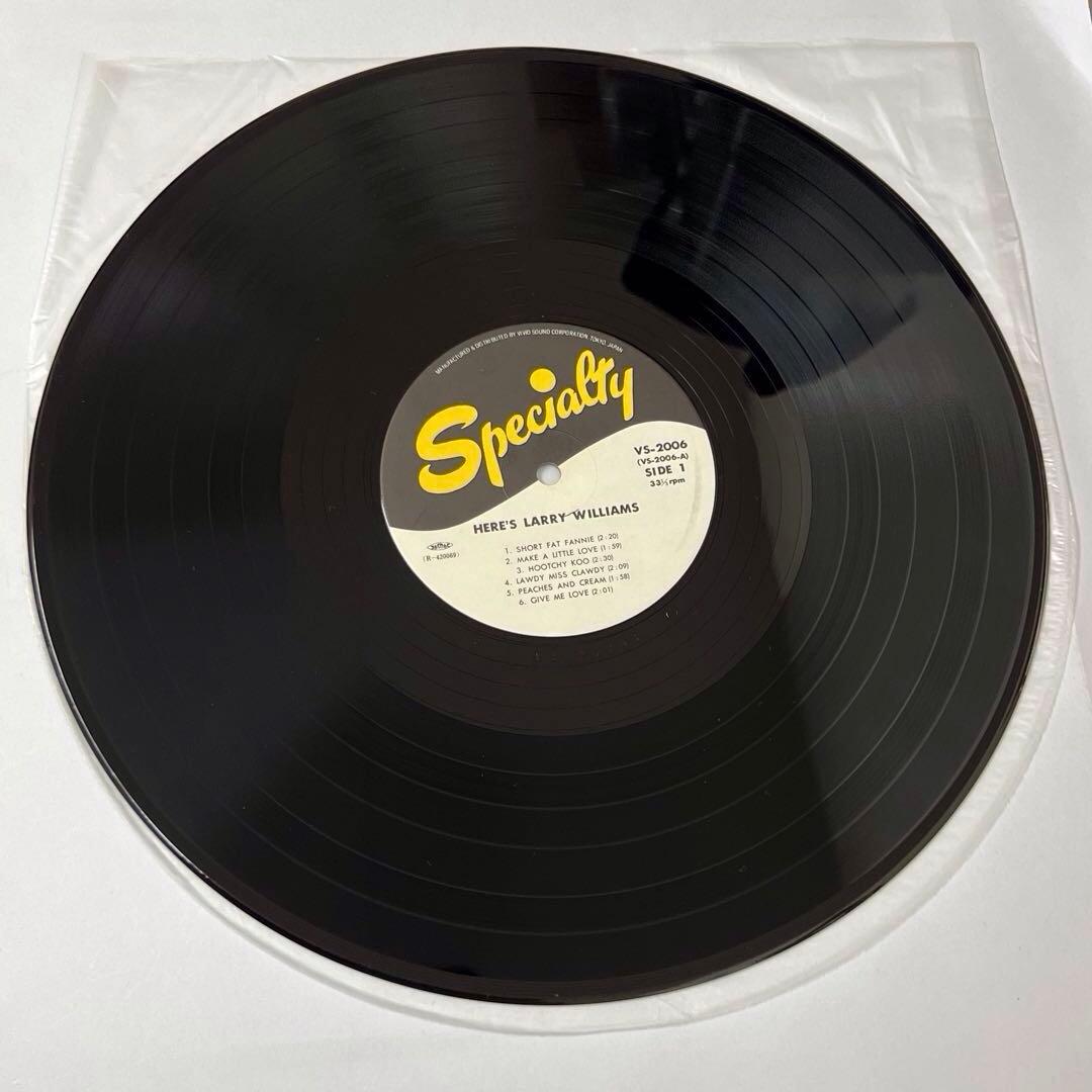 LARRY WILLIAMS Here's Larry Williams LP Record, Rock, Used, 60s, Vinyl | Japansoundstore