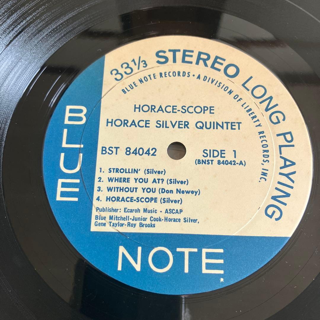 Horace Silver Quintet - Horace-Scope LP Blue Note Japan 1966 Stereo Jazz Vinyl