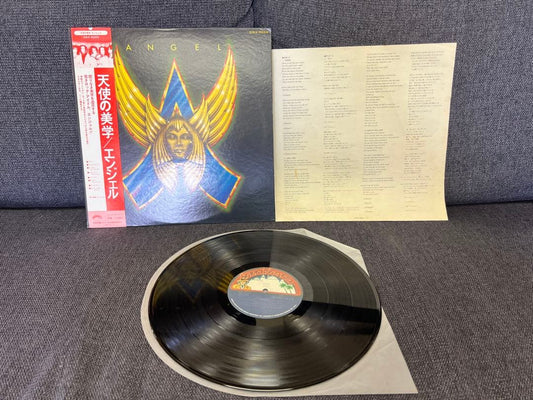 ANGEL Angel Self-Titled LP Japan Pressing SWX-6269 Hard Rock Casablanca OBI