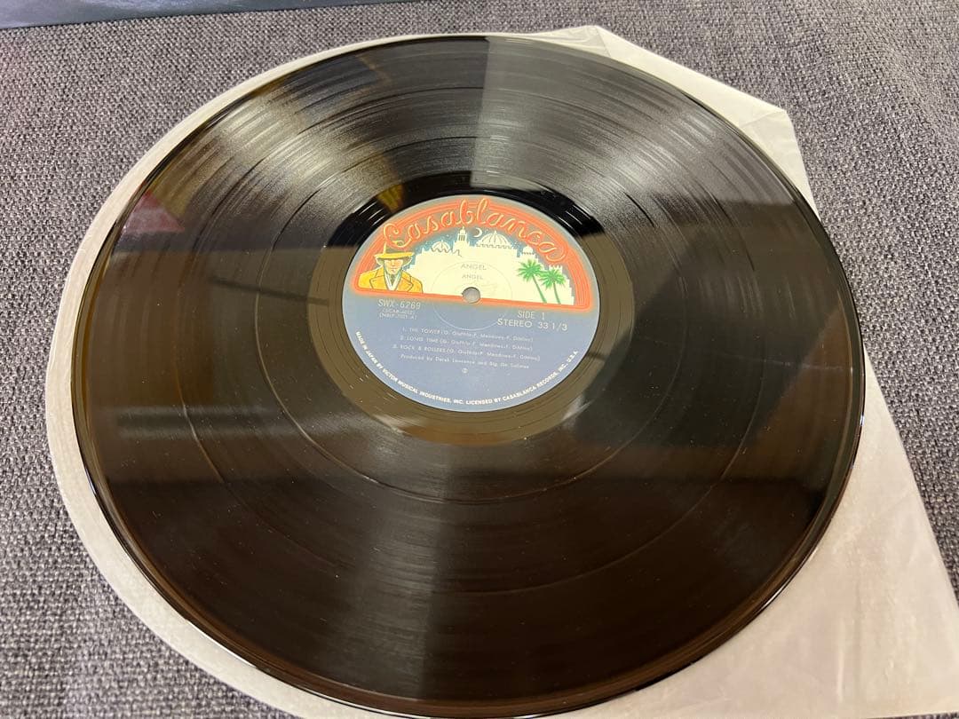 ANGEL Angel Self-Titled LP Japan Pressing SWX-6269 Hard Rock Casablanca OBI