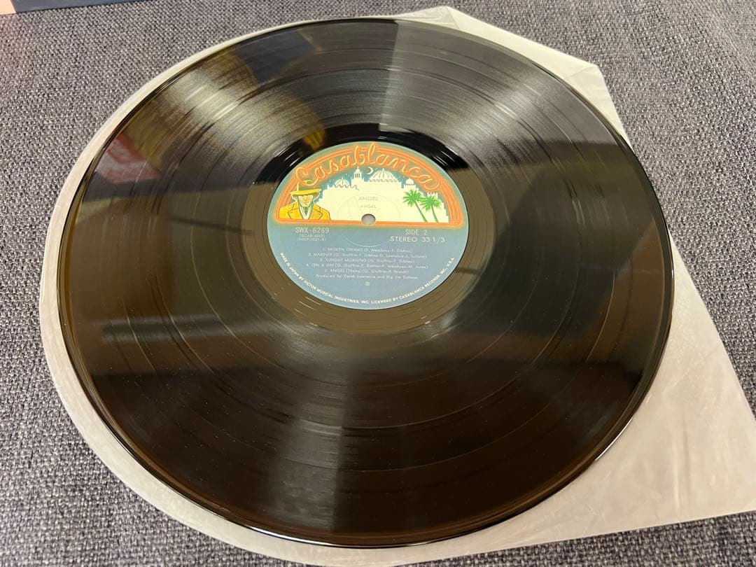 ANGEL Angel Self-Titled LP Japan Pressing SWX-6269 Hard Rock Casablanca OBI